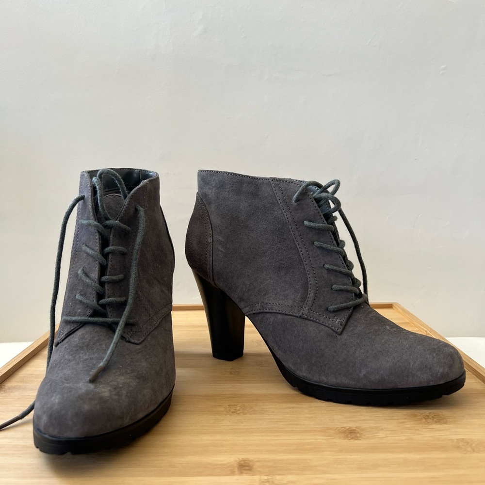 White Mountain | Suede Laced Booties